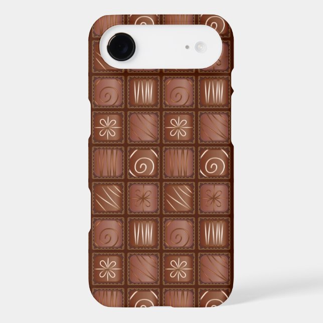 Chocolate Pattern Case-Mate iPhone Case (Back)