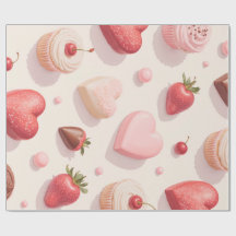 chocolate pattern Wrapping Paper