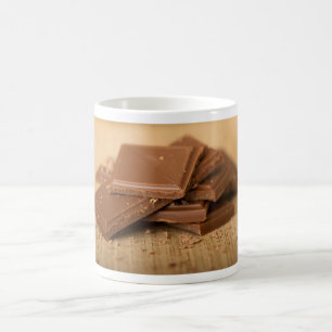 Chocolate pieces coffee mug