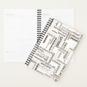 Chocolate Planner