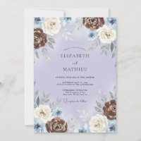 Chocolate Plum Artisan Wedding