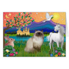 Chocolate Point Himalayan Cat  - Fantasy Land