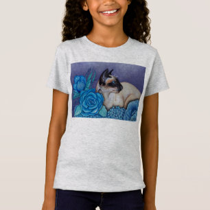 Chocolate Point Siamese Cat T-Shirt