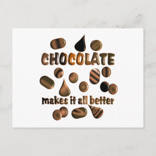 Chocolate Postcard