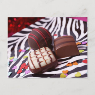 chocolate postcard