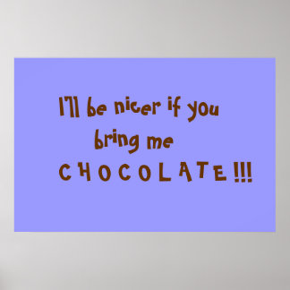 Chocolate Poster