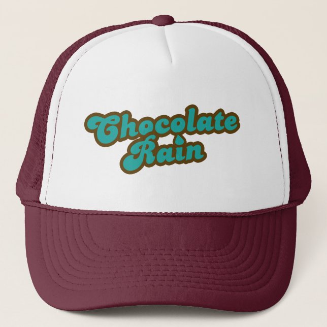 Chocolate Rain Trucker Hat (Front)