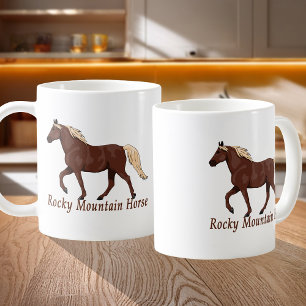Chocolate Rocky Mountain Horse Coffee Mug