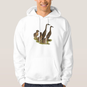 Chocolate Runner Duck Family Hoodie