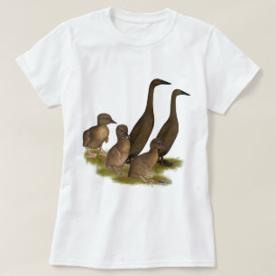 Chocolate Runner Duck Family T-Shirt