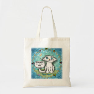 Chocolate Scraggles Cat Tote Bag