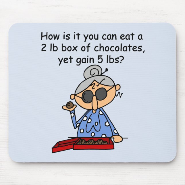 Chocolate Sense Mouse Mat (Front)