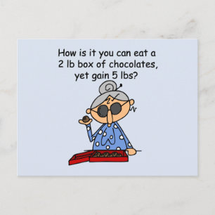 Chocolate Sense Postcard