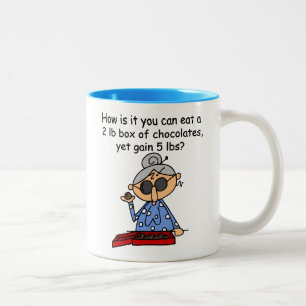 Chocolate Sense Two-Tone Coffee Mug