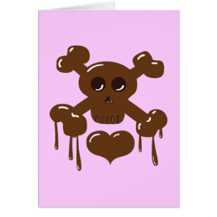 Chocolate Skull and Crossbones