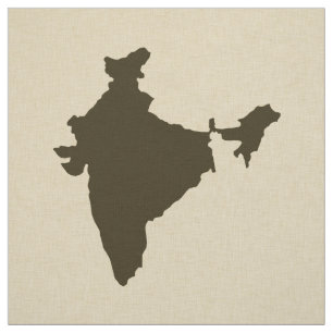 Chocolate Spice Moods India Fabric