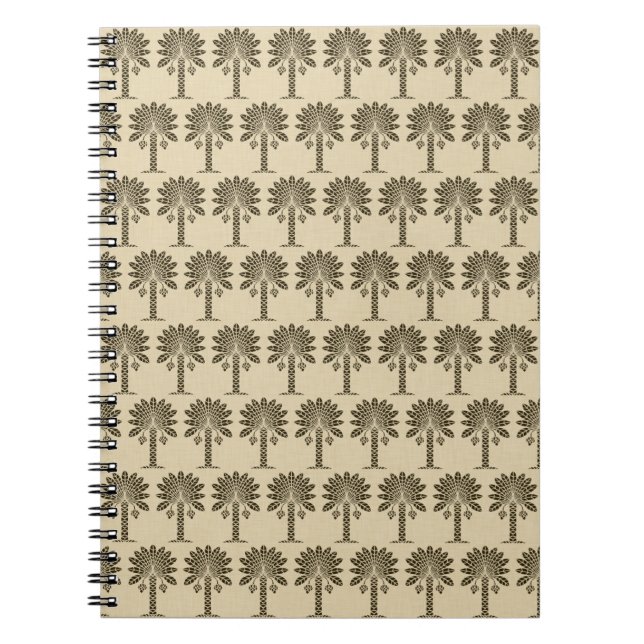 Chocolate Spice Moods Palm Notebook (Front)