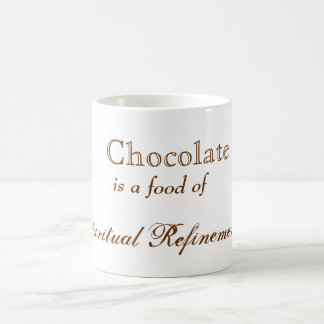 Chocolate Spiritual Refinement Coffee Mug