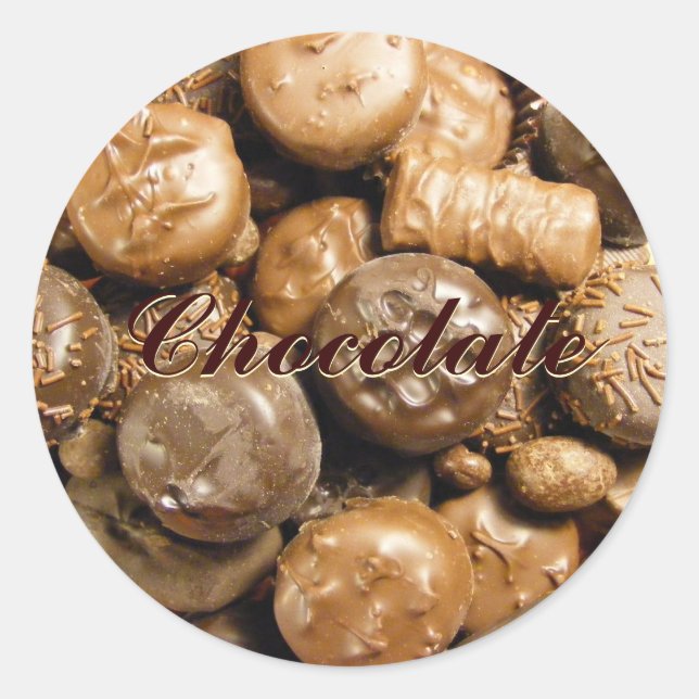 Chocolate Sticker (Front)