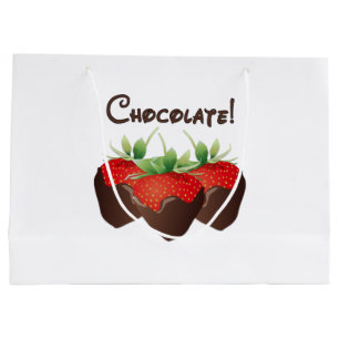 Chocolate Strawberries   Large Gift Bag