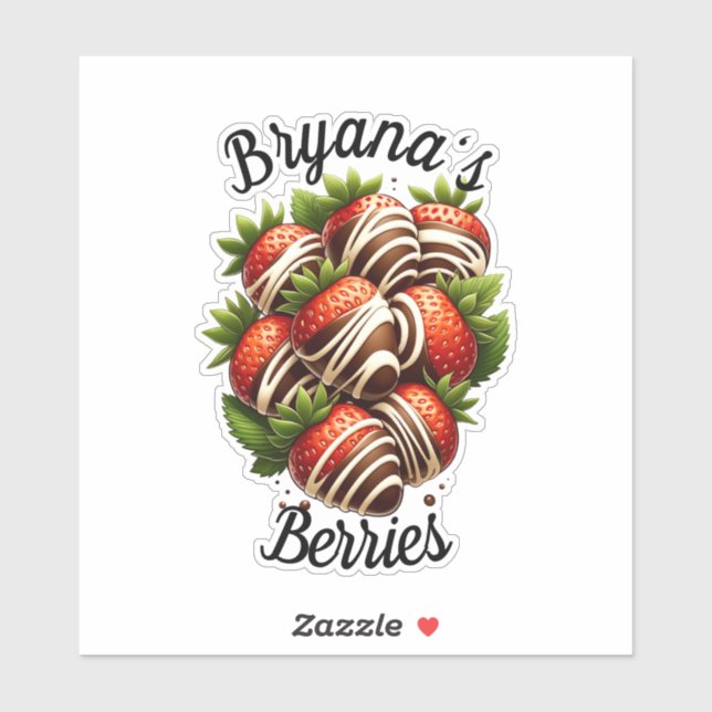 Chocolate Strawberries Strawberry Dessert Custom (Sheet)