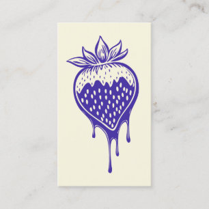 chocolate strawberry loyalty punch card