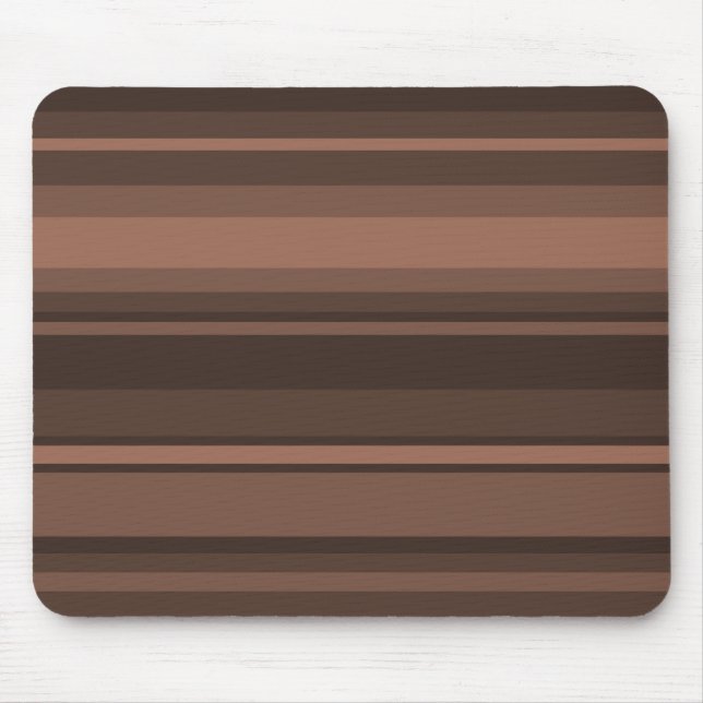 Chocolate stripes mouse mat (Front)