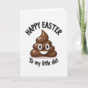 Chocolate Swirl Easter Card