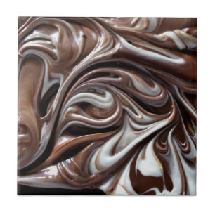 chocolate swirl tile