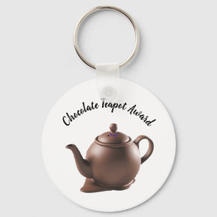 Chocolate Teapot Award Key Ring
