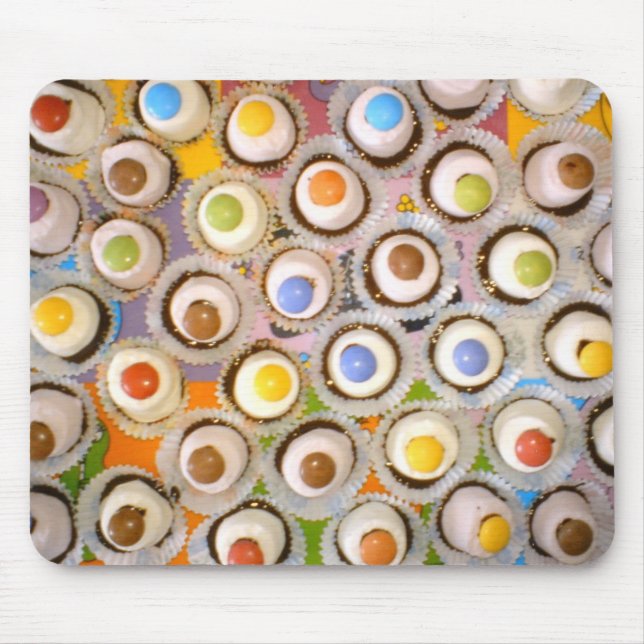 Chocolate top hats mouse mat (Front)