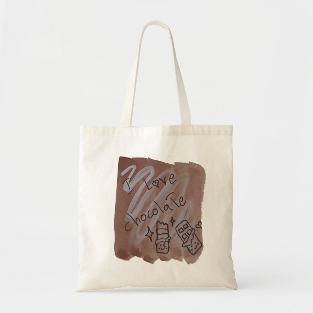 Chocolate Tote Bag (Front)