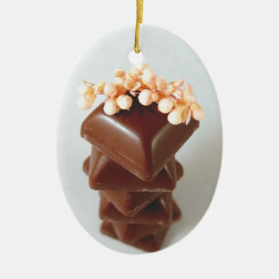 Chocolate Tower Christmas Ornament