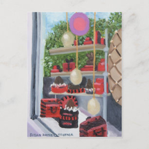 Chocolate Treats from FRANCE Postcard