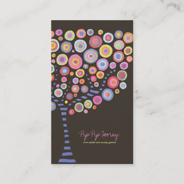 Chocolate Tree Online Store Business Profile Card (Front)