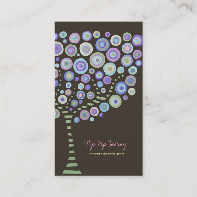 Chocolate Tree Online Store Business Profile Card (Front)