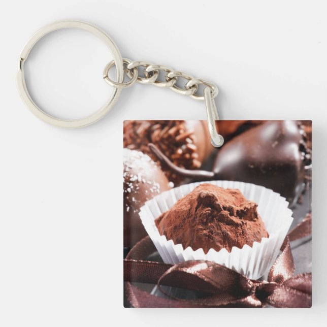 Chocolate truffles key ring (Front)