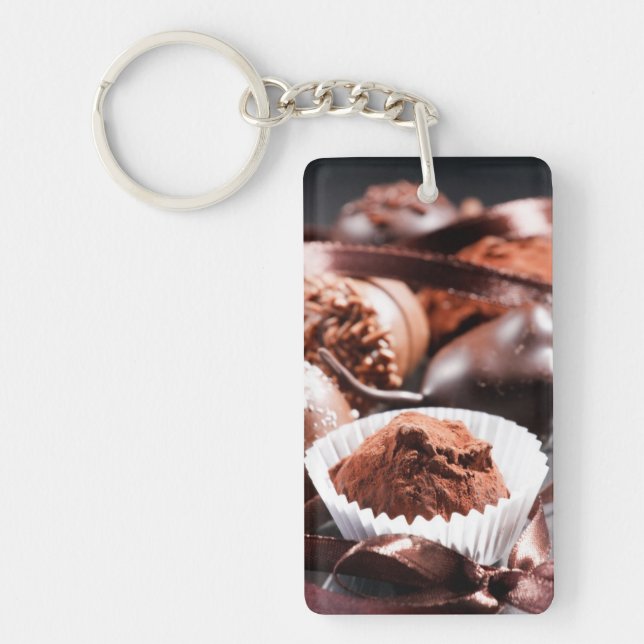 Chocolate truffles key ring (Front)