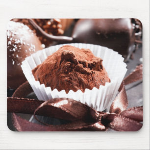 Chocolate truffles mouse mat