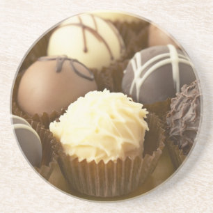 Chocolate Truffles Sandstone Coasters