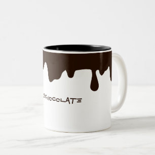 Chocolate Two-Tone Coffee Mug