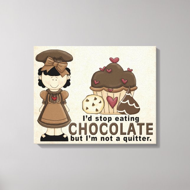 Chocolate Wrapped Canvas (Front)
