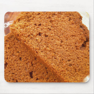 Chocolate zucchini bread mouse mat