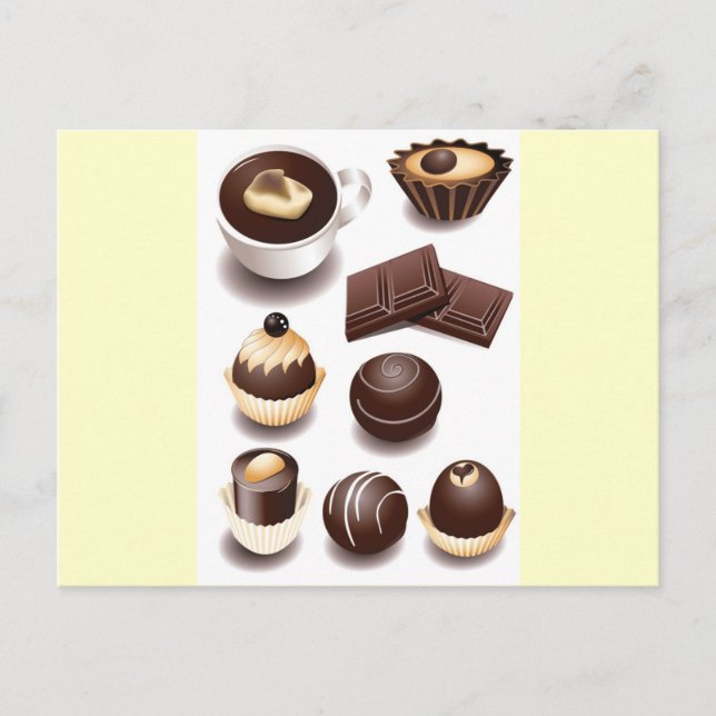 Chocolates2 Postcard (Front)