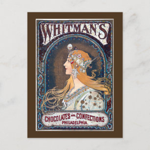 Chocolates and Confections Postcard