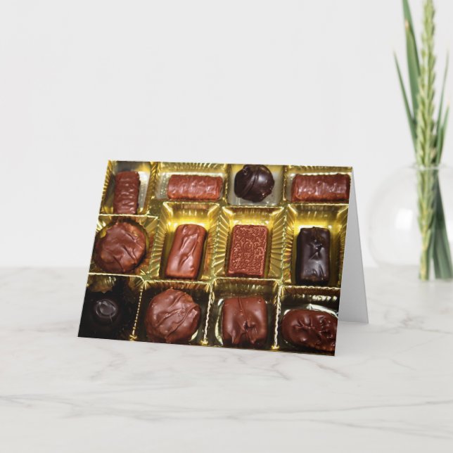 Chocolates Card (Front)