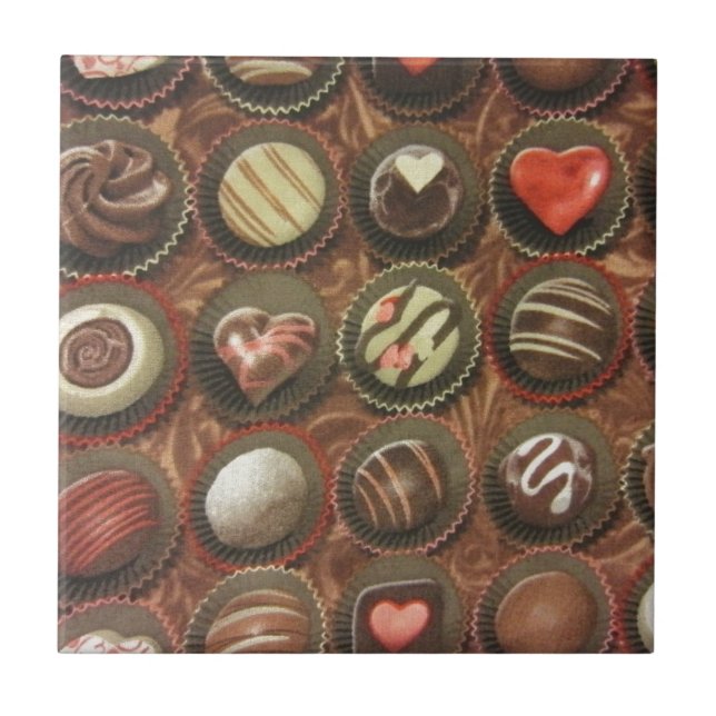 Chocolates & Truffles Tile (Front)