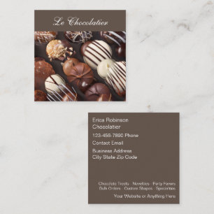 Chocolatier Gift Specialities Business Cards