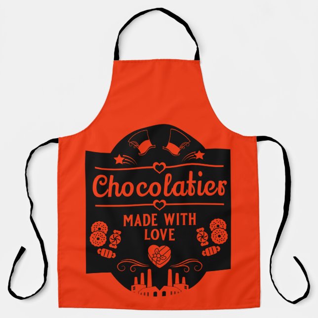 Chocolatier Maker Apron (Front)