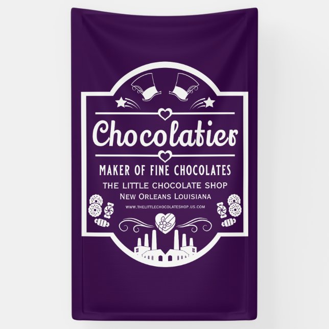 Chocolatier Maker Banner (Vertical)